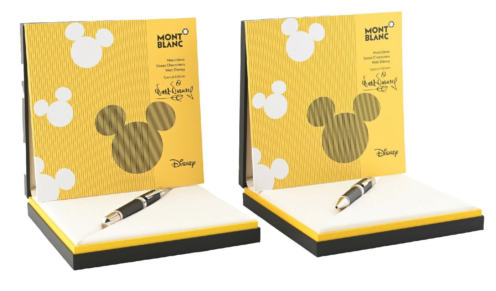 LOT OF 2: MONTBLANC GREAT CHARACTERS WALT DISNEY SPECIAL EDITION PENS (1 of 9)