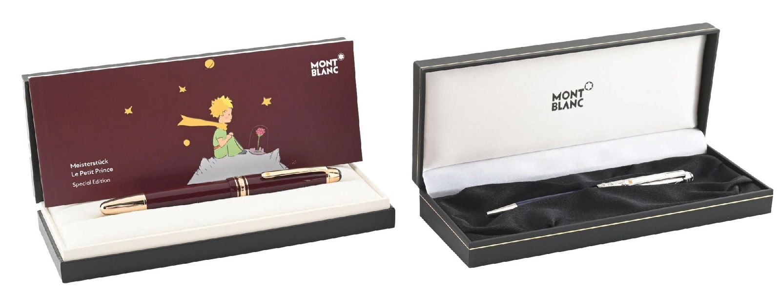 LOT OF 2: MONTBLANC MEISTERSTUCK LE PETIT PRINCE SPECIAL EDITION PENS (1 of 9)