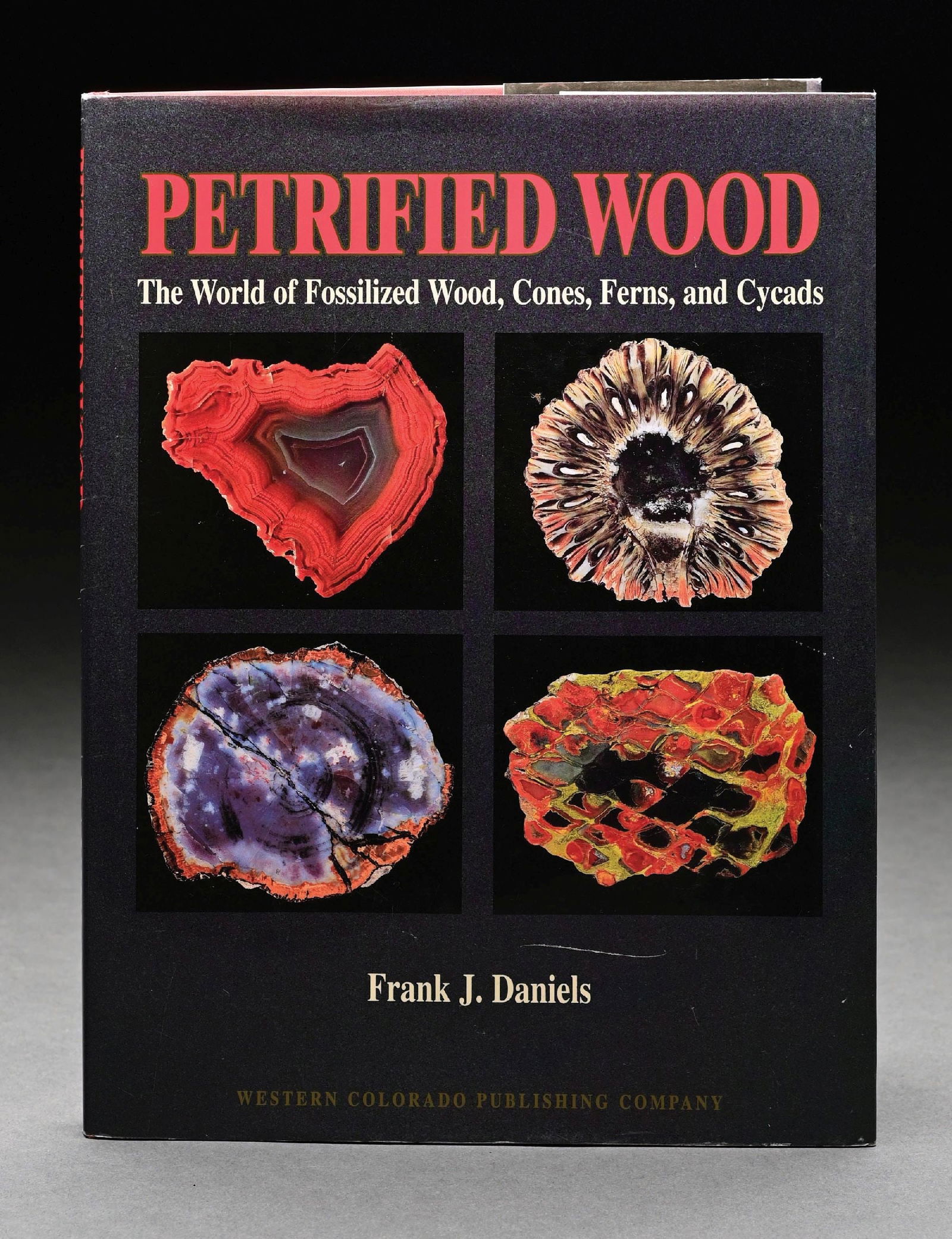 PETRIFIED WOOD: THE WORLD OF FOSSILIZED WOOD, CONES, FERNS, AND CYCADS BOOK BY FRANK J. DANIELS: Hardcover book with 176 pages and 430 full color photographs of some of the most beautiful fossil specimens in existence. Chapters include Paleobotany, Geology, Mineralogy, and Collecting Petrified Ma