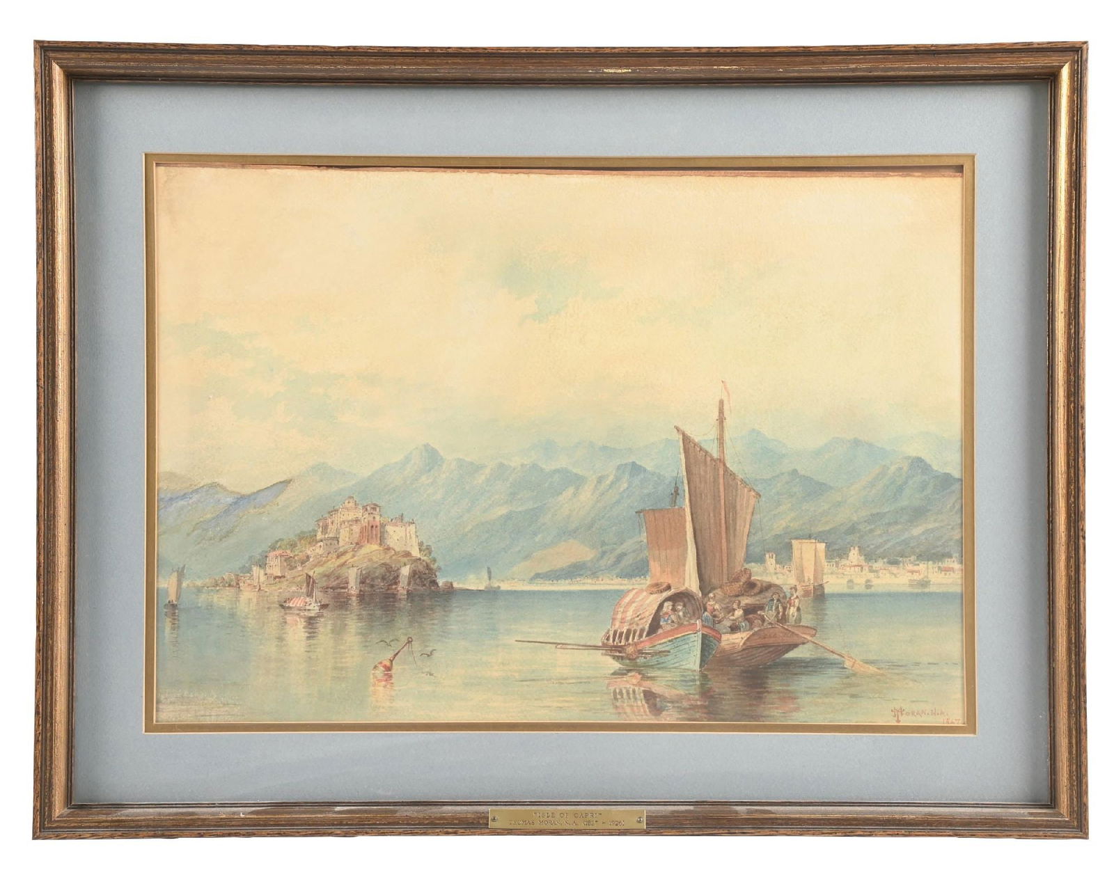 ATTRIBUTED TO THOMAS MORAN. N.A. (1837-1926) (1 of 5)