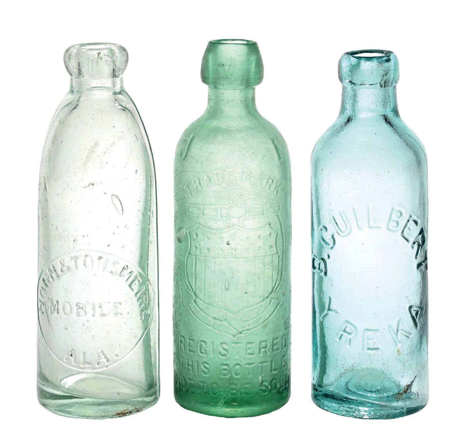 LOT OF 3: BLOB-TOP SODA BOTTLES (1 of 7)