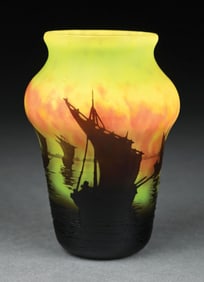 DAUM NANCY CAMEO VASE