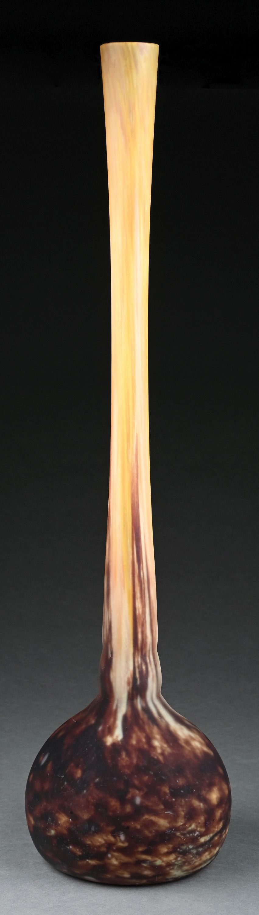 DAUM NANCY TALL ART DECO VASE (1 of 5)