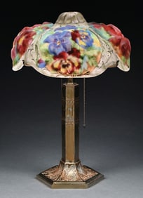 PAIRPOINT OXFORD PUFFY TABLE LAMP