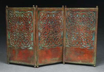 TIFFANY STUDIOS TEA SCREEN
