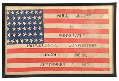 C.1912 ANTIQUE UNITED STATES FLAG