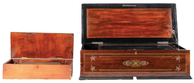 NICOLE FRERES LARGE FORMAT CYLINDER MUSIC BOX