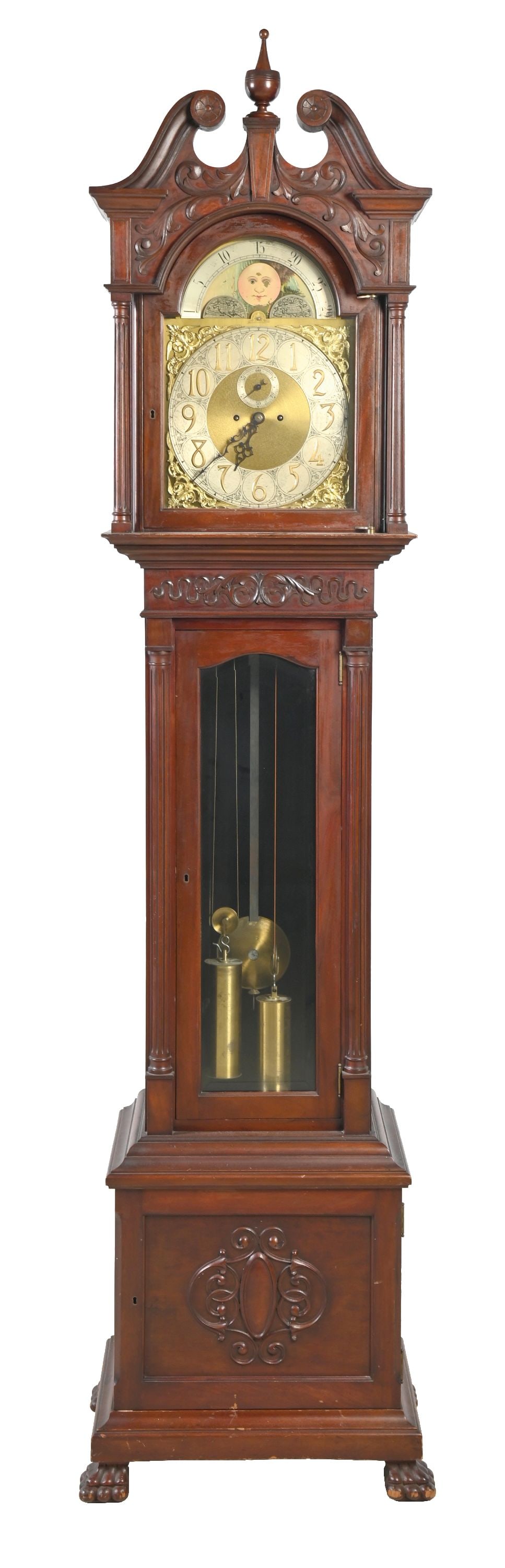REGINA MUSICAL TALL CASE CLOCK (1 of 12)