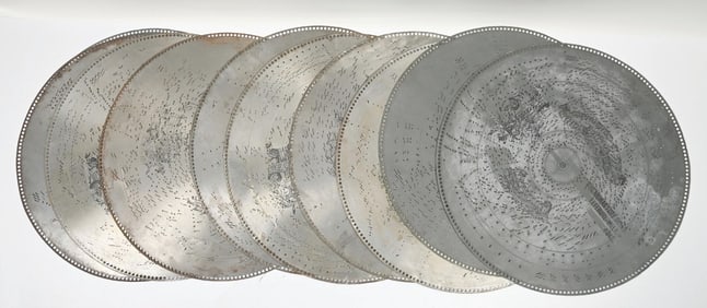 LOT OF 10: 27" MUSIC DISCS