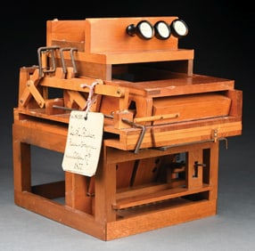 LEVI K. FULLER PATENT MODEL REED ORGAN, C. 1877, MODEL NO.189555