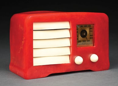 EMERSON AX-235 LITTLE MIRACLE IN RED CATALIN WITH IVORY