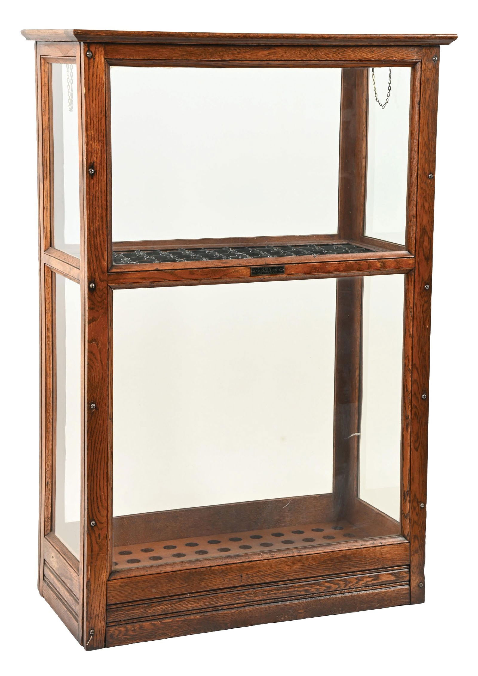 OAK CANE DISPLAY CASE (1 of 5)