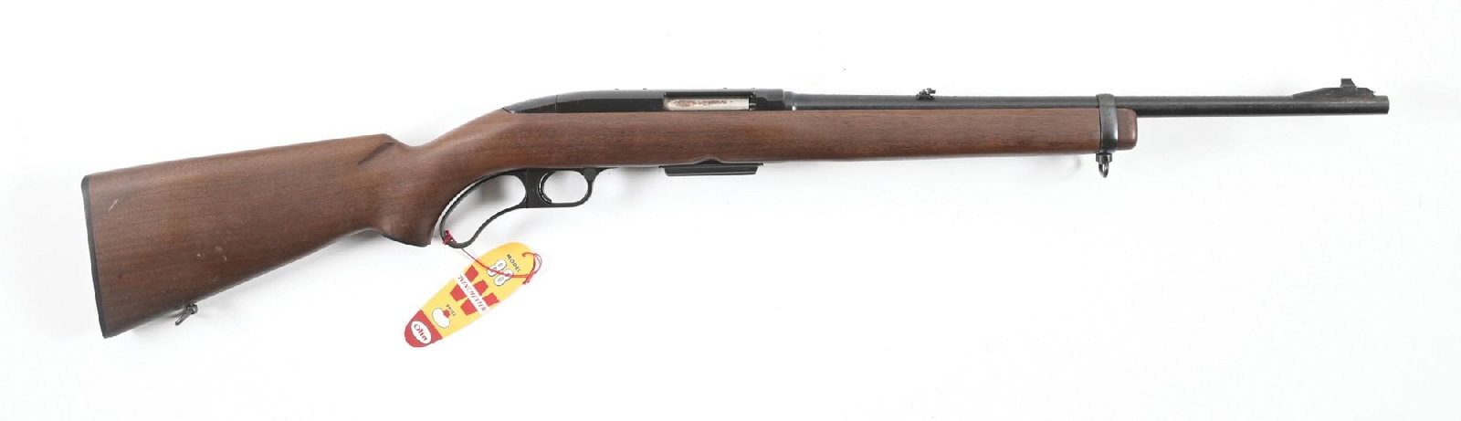 (C) WINCHESTER MODEL 88 LEVER ACTION CARBINE.: Dates to 1968. Winchester offered the Model 88 lever-action carbine from 1968 through 1972 so this is a first year offering. Standard features include the blue finish, dovetailed bead on ramp front si