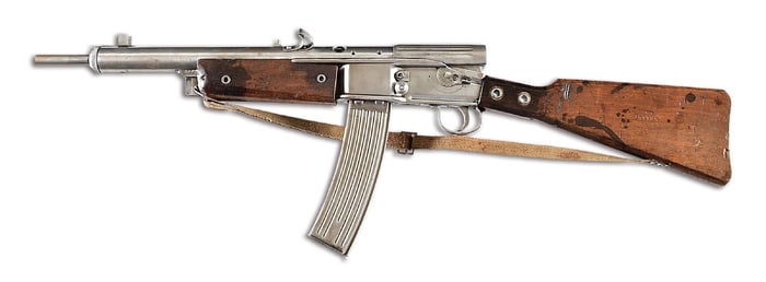 (C) RARE DOCUMENTED GUSTLOFF WERKE VOLKSSTURMGEWEHR VG 1-5 7.92X33MM SEMI-AUTOMATIC RIFLE.