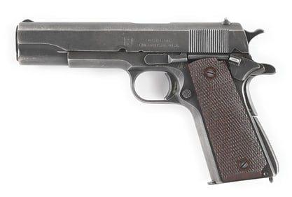 (C) UNION SWITCH AND SIGNAL 1911A1 .45 ACP SEMI-AUTOMATIC PISTOL.