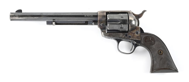 (C) FINE SAN FRANSCISCO SHIPPED COLT SINGLE ACTION ARMY REVOLVER IN .32 WCF.