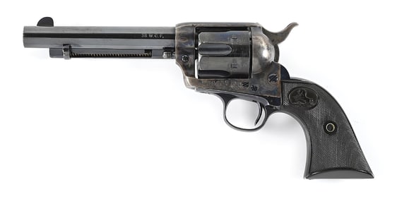(C) HIGH CONDITION PRE-WAR COLT SINGLE ACTION ARMY REVOLVER.