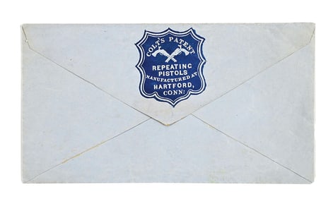 VERY SCARCE CIRCA 1850 COLT ENVELOPE.