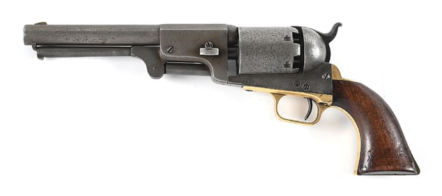 (A) MARTIAL 3RD MODEL COLT DRAGOON PERCUSSION REVOLVER.