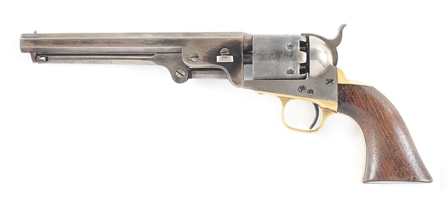 (A) COLT 1851 NAVY PERCUSSION REVOLVER SHIPPED TO CB COLTON.