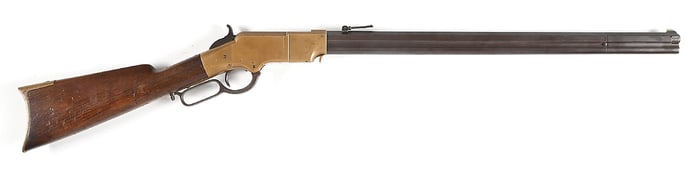 (A) NEW HAVEN ARMS MODEL 1860 HENRY LEVER ACTION RIFLE.