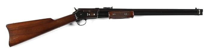 (A) VERY FINE COLT LIGHTNING MEDIUM FRAME .44 SLIDE ACTION BABY CARBINE.