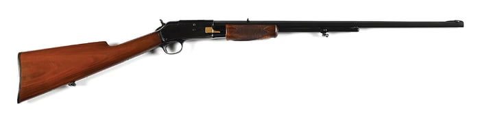 (A) SUPERB SMALL FRAME COLT LIGHTNING .22 SLIDE ACTION RIFLE.
