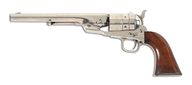 (A) OUTSTANDING COLT MODEL 1860 ARMY RICHARDS CONVERSION SINGLE ACTION REVOLVER.