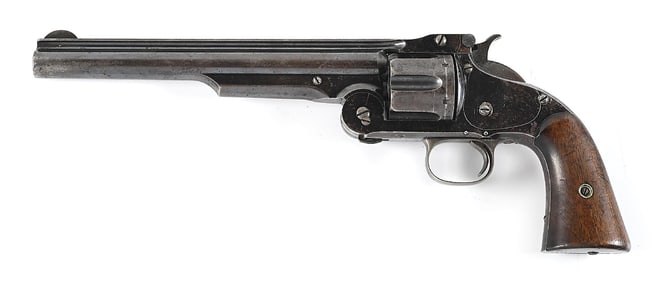 (A) SCARCE BLUED SMITH & WESSON NO. 3 RUSSIAN 1ST MODEL FROM THE HANK WILLIAMS JR. COLLECTION.