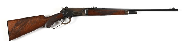 (C) DELUXE TAKE DOWN WINCHESTER MODEL 1886 LEVER ACTION RIFLE.