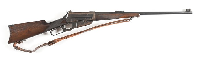 (C) DELUXE WINCHESTER MODEL 95 LEVER ACTION RIFLE IN .405 WCF.