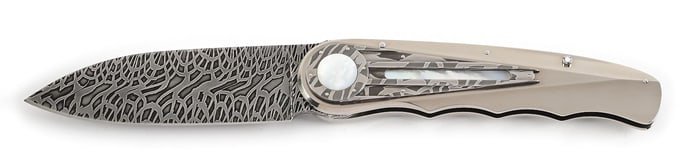 DAVID LONGWORTH BUTTON LOCK FOLDER.