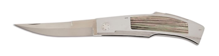 EMMANUEL ESPOSITO "PIKE" CUSTOM LOCKBACK KNIFE.