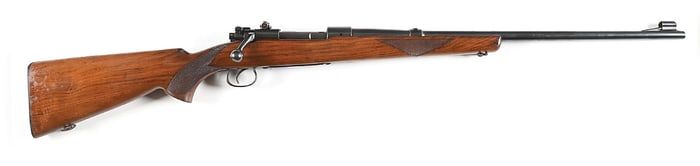 (C) WINCHESTER MODEL 54 BOLT ACTION NRA RIFLE IN .22 HORNET.