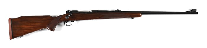 (C) SUPERB PRE-64 WINCHESTER MODEL 70 BOLT ACTION RIFLE IN .375 H&H.
