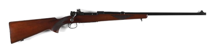 (C) RARE WINCHESTER MODEL 54 BOLT ACTION RIFLE IN .35 WHELEN WITH STAINLESS STEEL BARREL