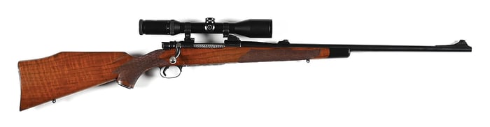 (C) PAUL JAEGER JENKINSTOWN CUSTOM MAUSER BOLT ACTION SPORTING RIFLE.