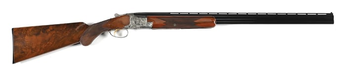 (C) LAMBERT SIGNED BROWNING DIANA GRADE SUPERPOSED 28 GAUGE OVER/UNDER SHOTGUN.