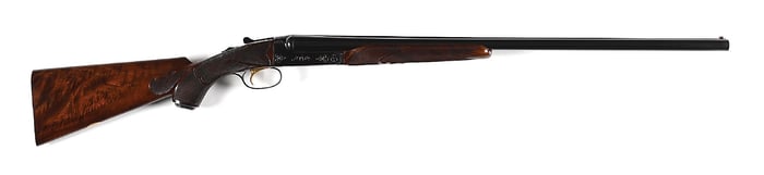 (C) EXPERIMENTAL 14 GAUGE WINCHESTER MODEL 21 SIDE BY SIDE SHOTGUN.