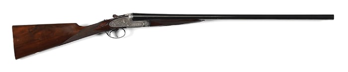 (M) ARMAS GARBI GUNMARK ROYALE SIDELOCK SIDE BY SIDE 12 GAUGE SHOTGUN.