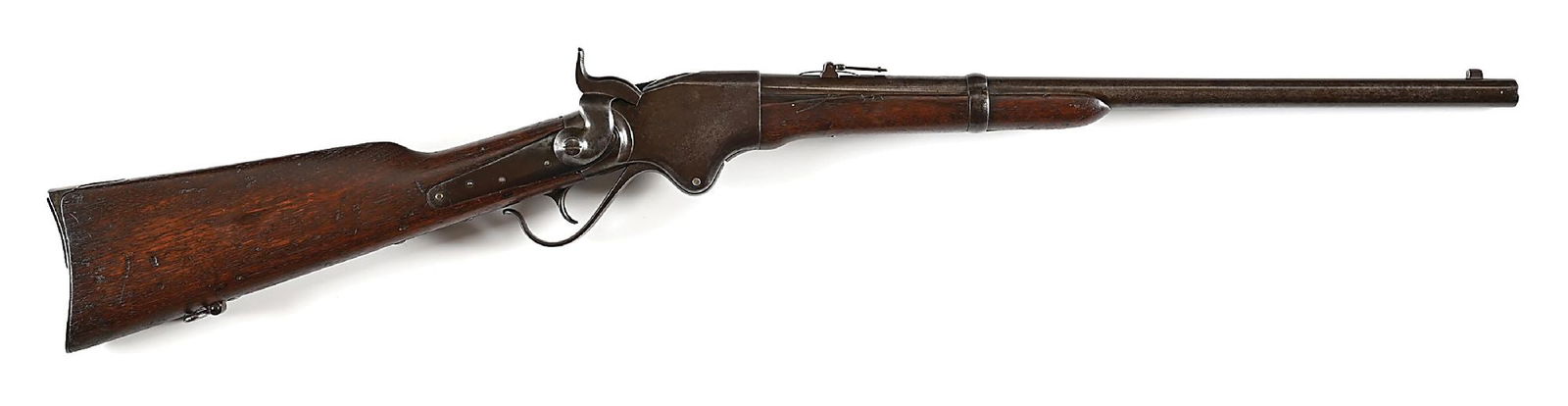 (A) SPENCER MODEL 1860 REPEATING CARBINE. (1 of 8)