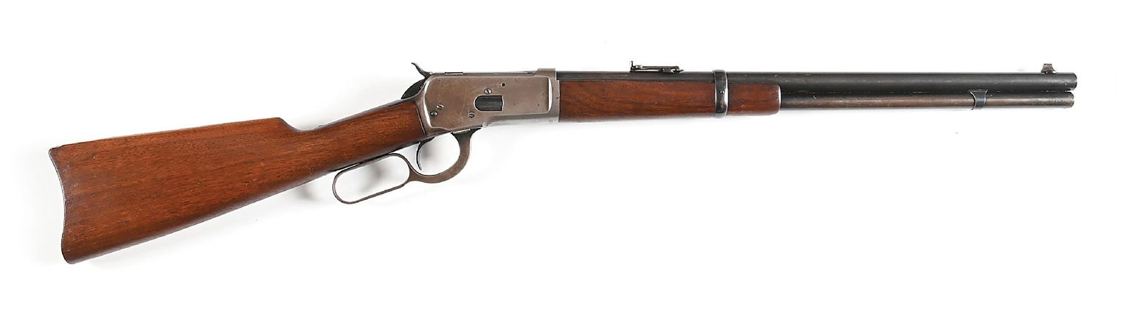(C) UNIQUE WINCHESTER 1892 SHORT RIFLE / CARBINE IN 44 WCF. (1 of 11)