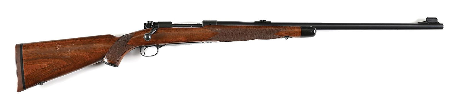 (C) PRE-64 SUPER GRADE WINCHESTER MODEL 70 BOLT ACTION RIFLE IN .416 RIGBY (1951). (1 of 10)