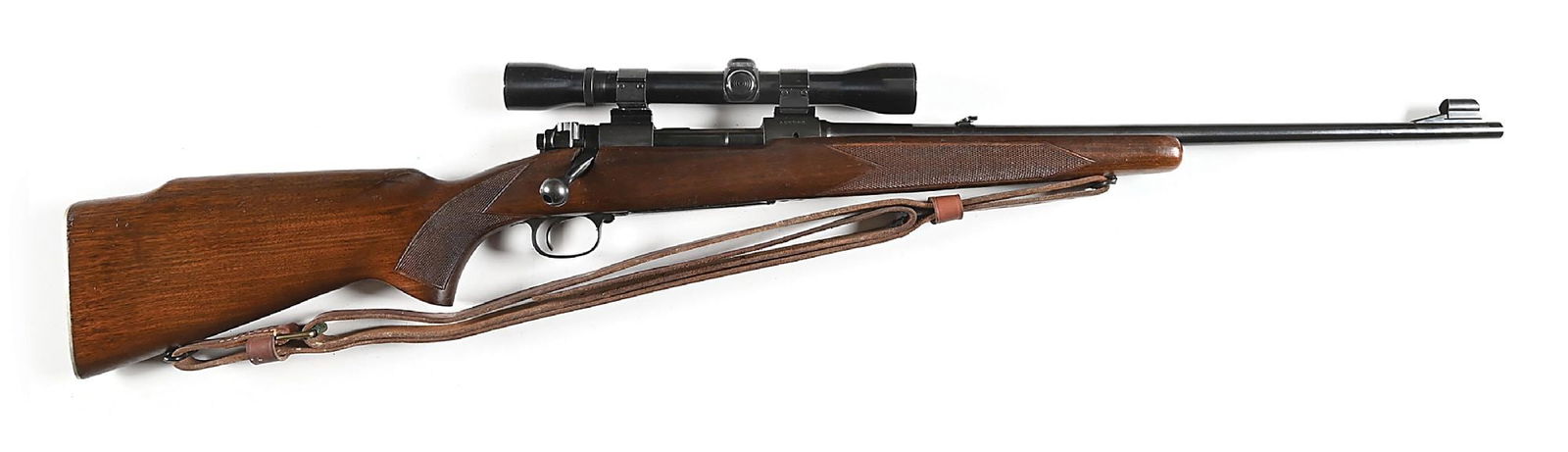 (C) PRE-64 WINCHESTER MODEL 70 FEATHERWEIGHT BOLT ACTION RIFLE IN .270 WINCHESTER (1955). (1 of 10)