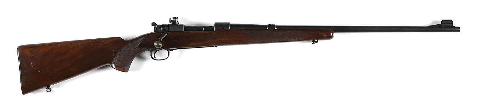 (C) PRE-64 WINCHESTER MODEL 70 BOLT ACTION RIFLE IN .35 WCF. (1 of 10)