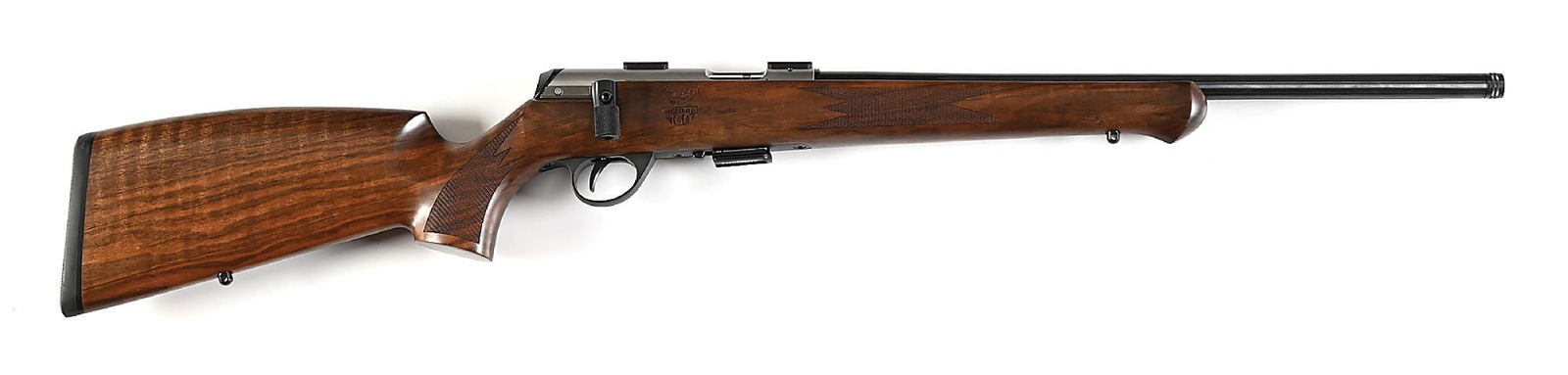 (M) 160TH ANNIVERSARY ANSCHUTZ MODEL 1727F STRAIGHT PULL BOLT ACTION RIFLE.: To commemorate their 160th Anniversary, Anschutz released 160 total special edition rifles between July 2016 and February 2017, all of which fall into the 1600000-1600160 serial number range. Just 20
