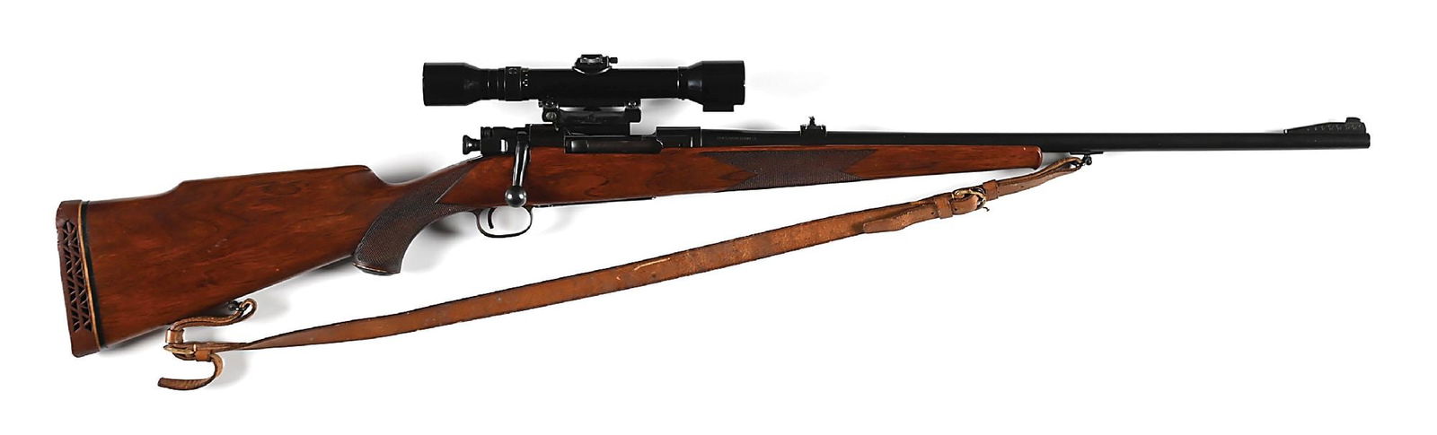 (C) CUSTOM BOLT ACTION SPORTING RIFLE ON MODEL 1903 ACTION. (1 of 10)