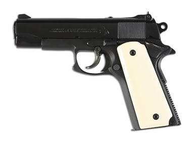 (C) SCARCE SEECAMP DOUBLE ACTION COLT COMBAT COMMANDER 1911 .45 ACP SEMI-AUTOMATIC PISTOL (1973).