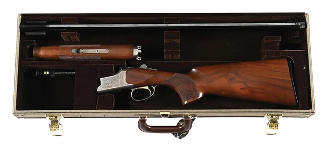 (M) CASED BROWNING CITORI 525 28 BORE OVER UNDER SHOTGUN.