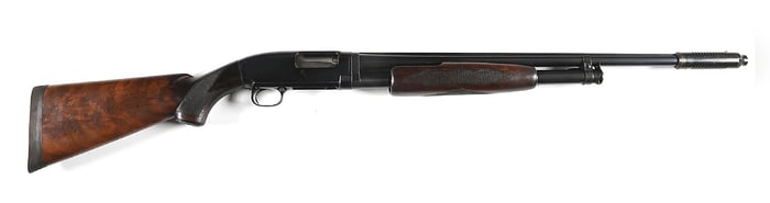 (C) SKEET GRADE WINCHESTER MODEL 12 28 GAUGE SLIDE ACTION SHOTGUN.